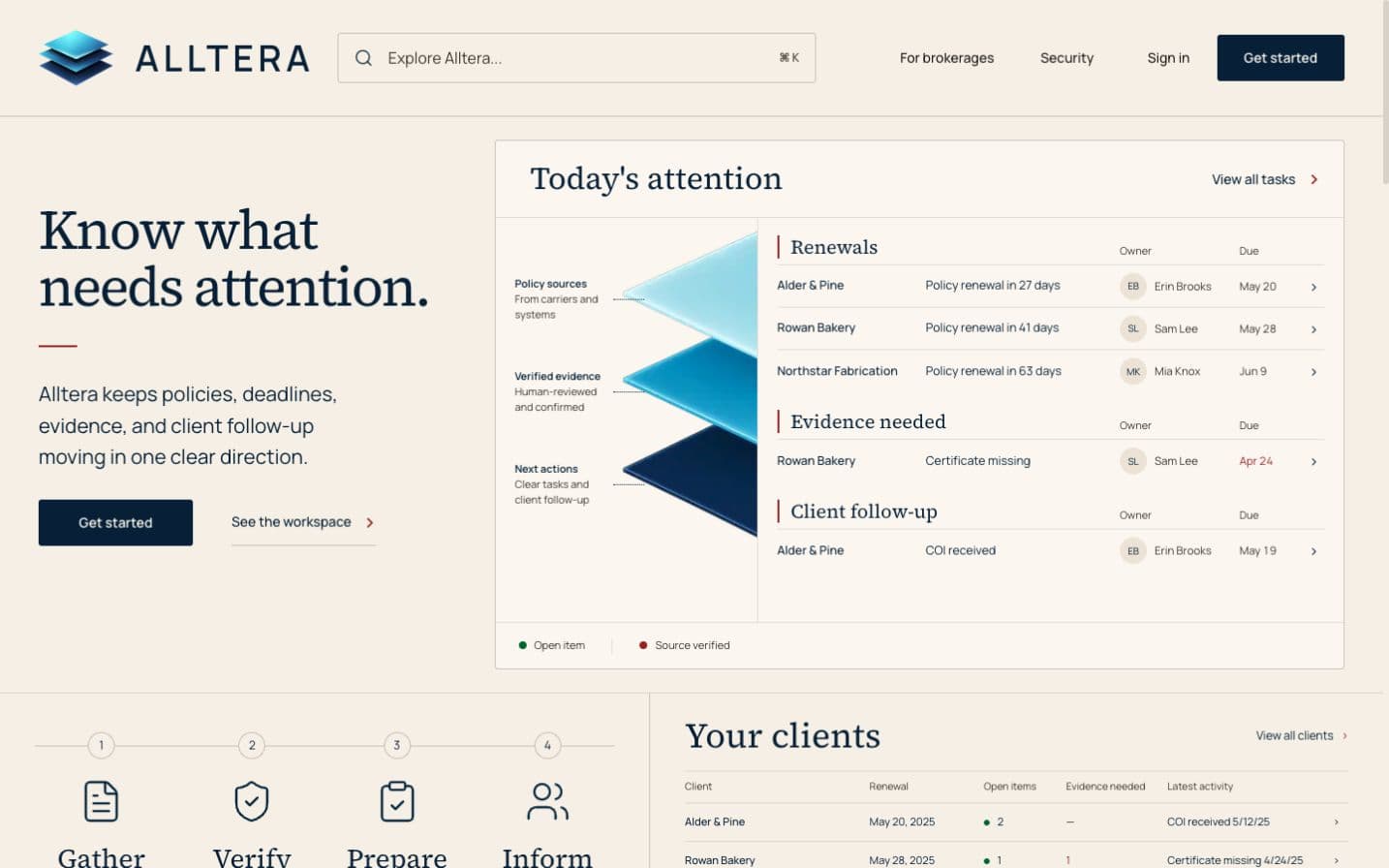 Alltera screenshot